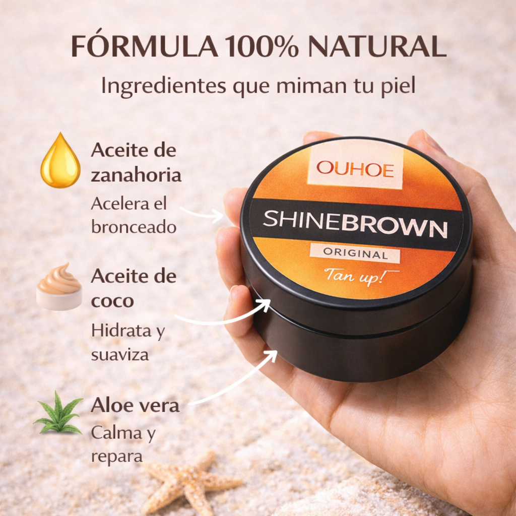Bronceador Solar – Bronceado uniforme y natural