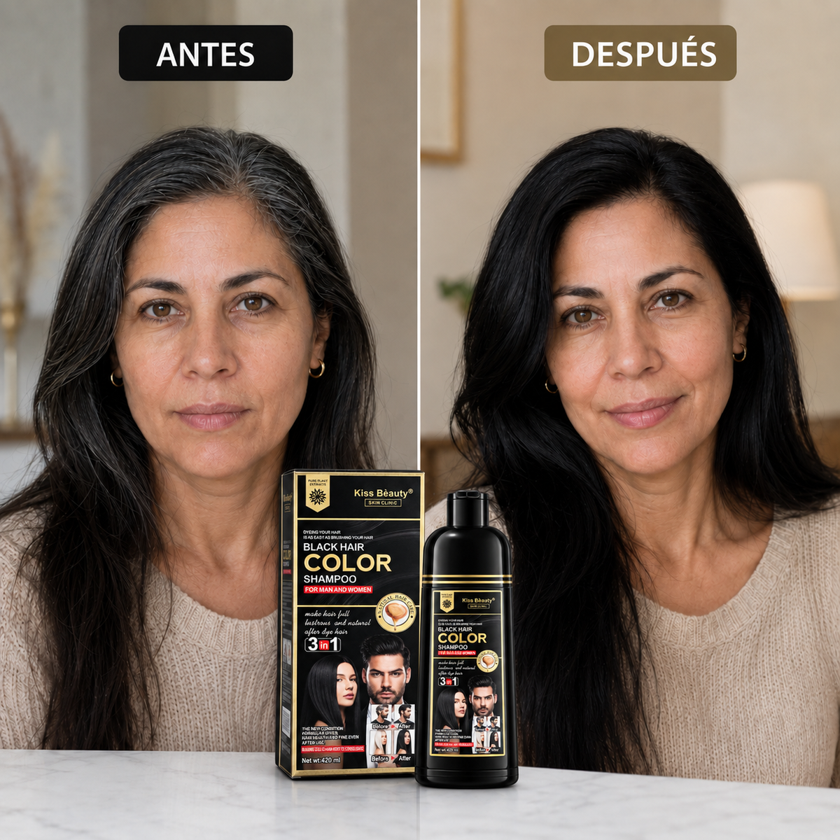 Champú Cubre Canas - Tamaño Grande 420ml