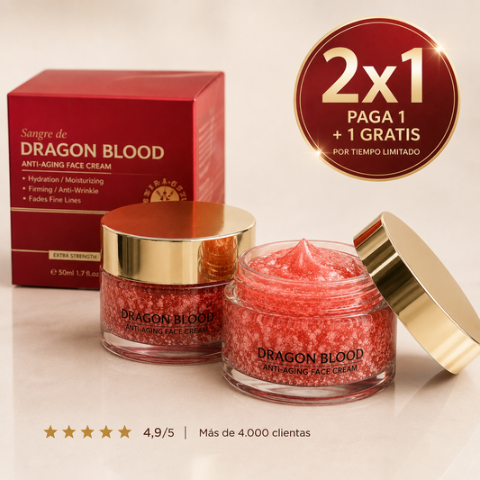 Crema AntiEdad Sangre de Dragón – Reafirma la Piel y Suaviza Arrugas