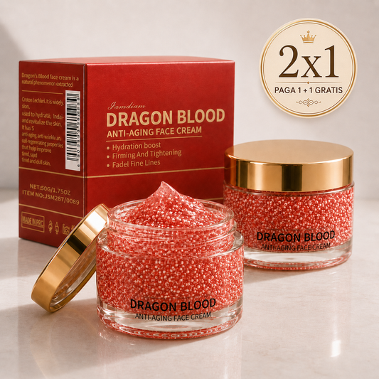Crema AntiEdad Sangre de Dragón – Reafirma la Piel y Suaviza Arrugas