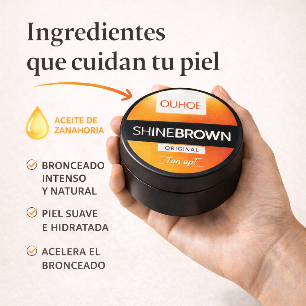Bronceador Solar – Bronceado uniforme y natural