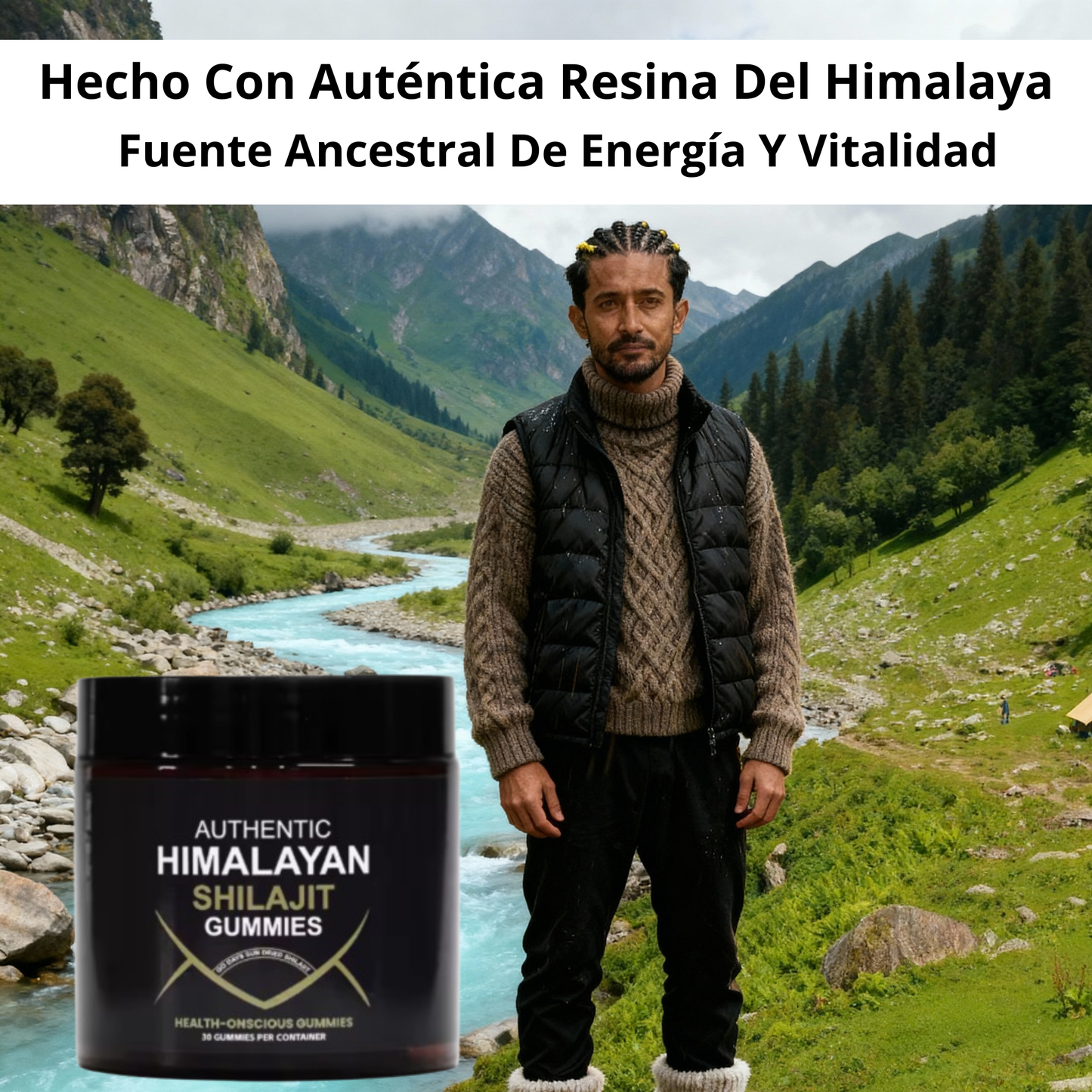 Suplemento Natural Energia Y Vitalidad - Himalayan Shilajit