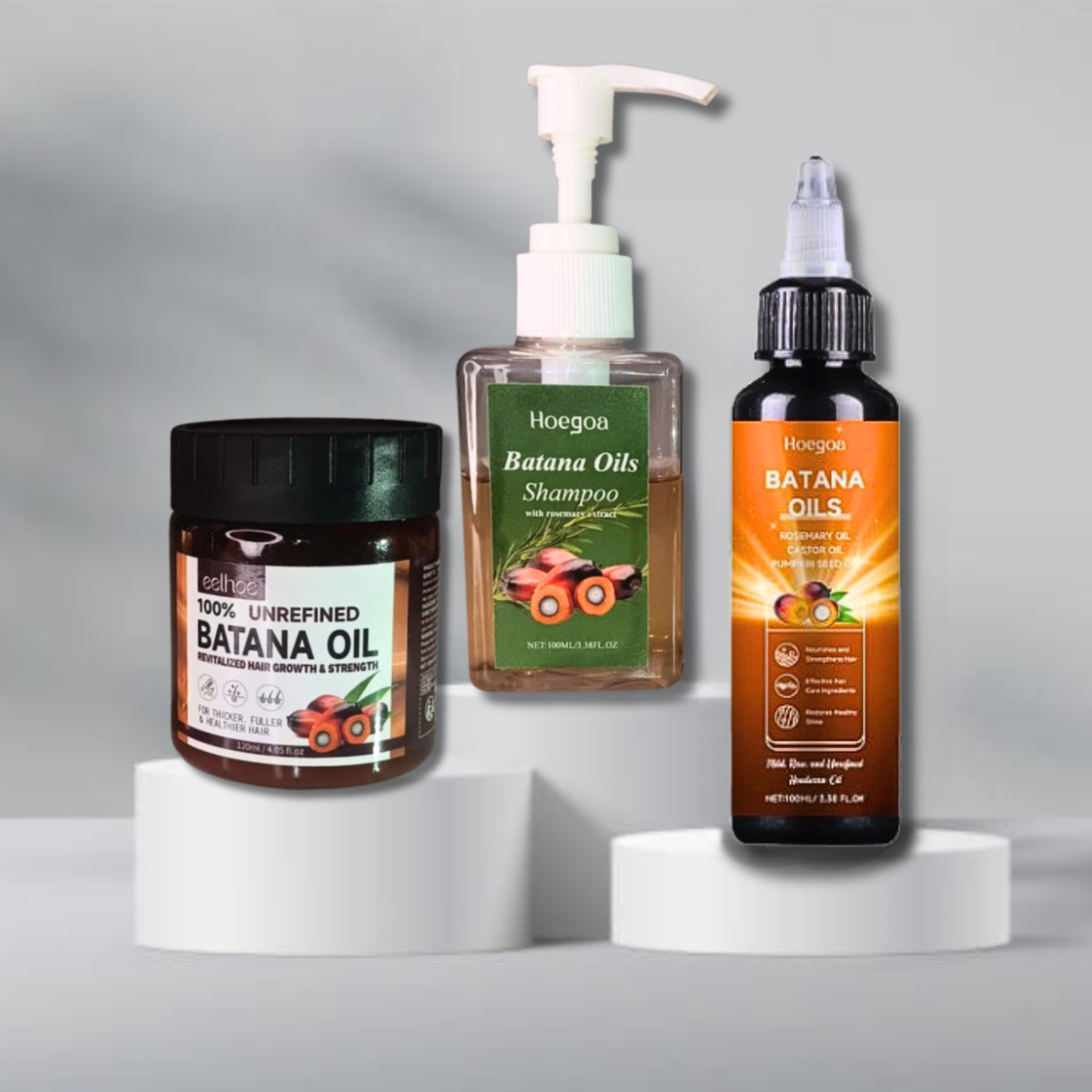 Pack Anti-Caida y Crecimiento Batana - 3 Productos