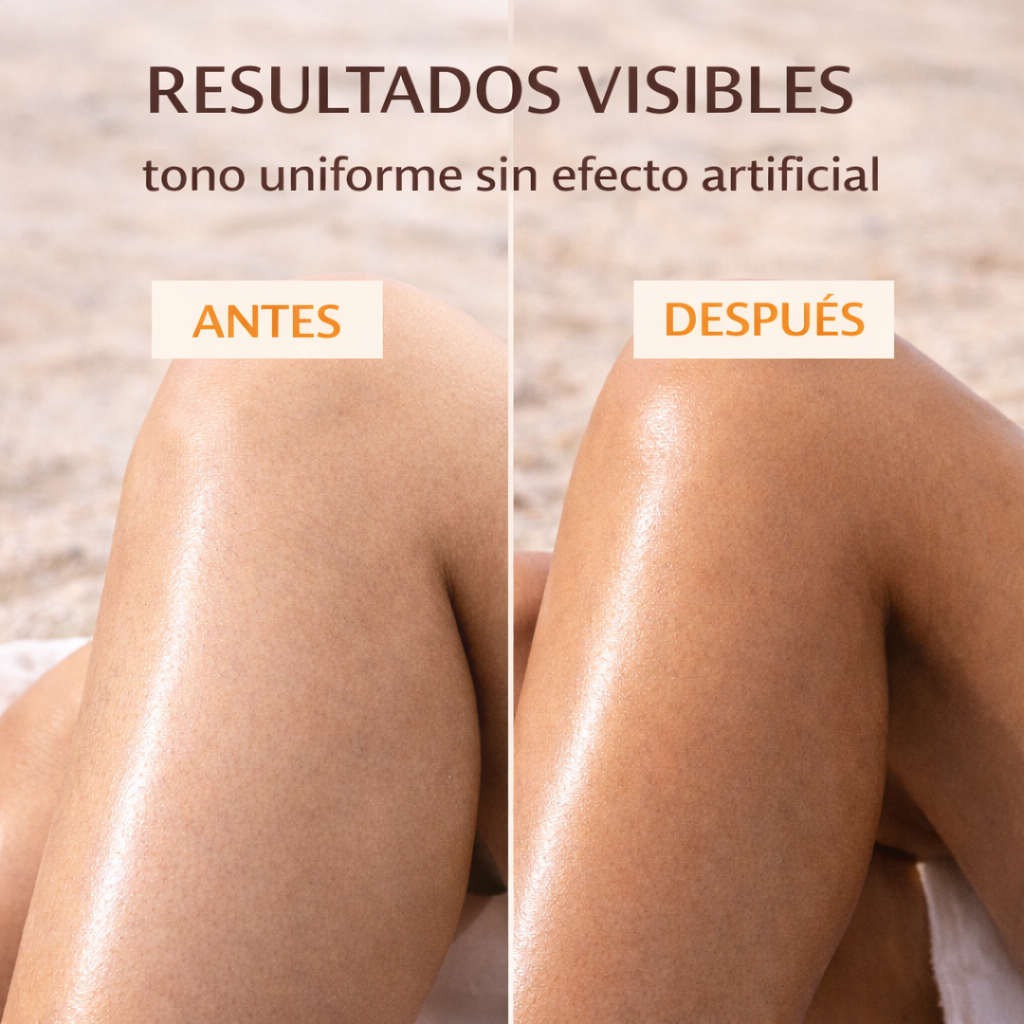 Bronceador Solar – Bronceado uniforme y natural